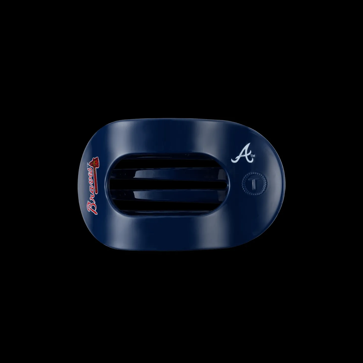 Atlanta Braves Small Flat Round Hair Clip