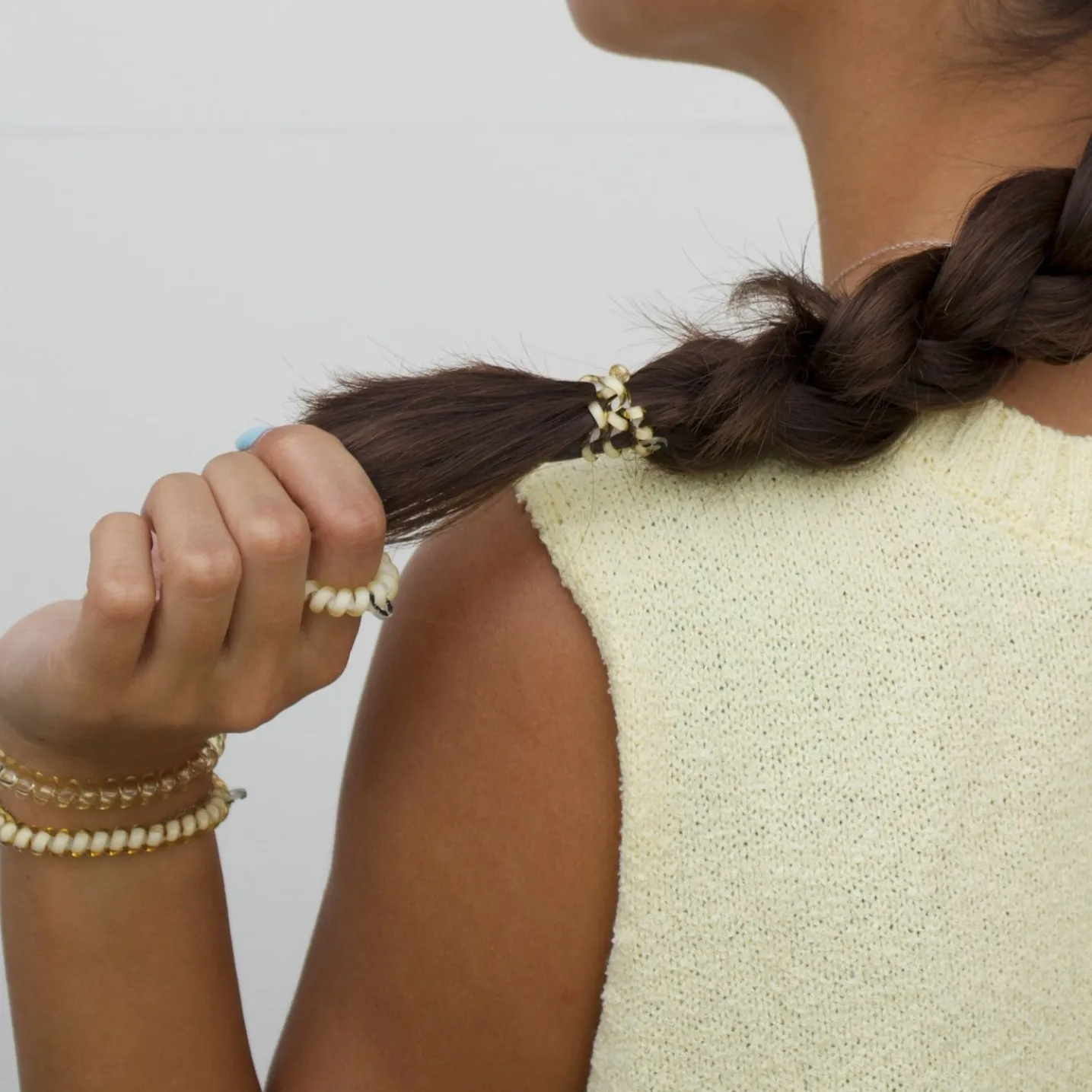 Butter Yellow Tiny Hair Ties