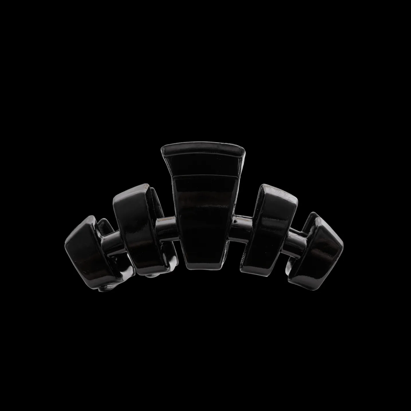 Classic Jet Black Tiny Hair Clip