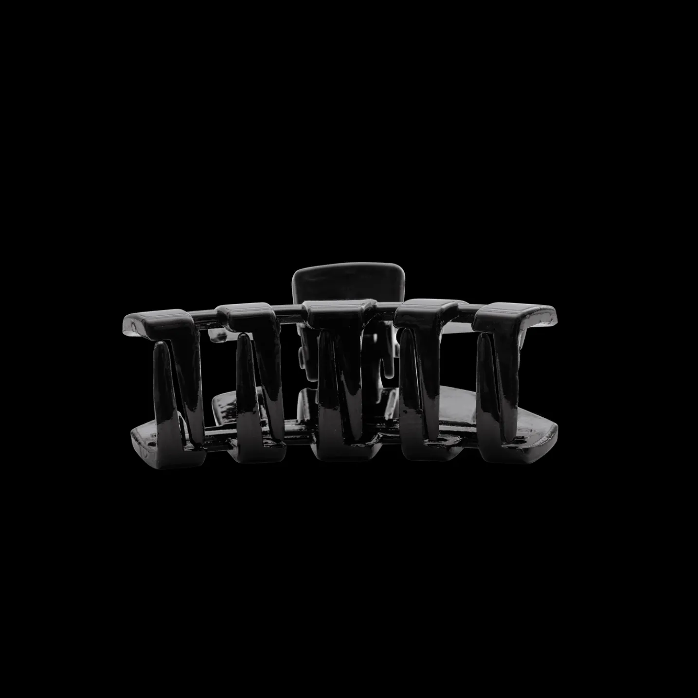 Classic Jet Black Tiny Hair Clip