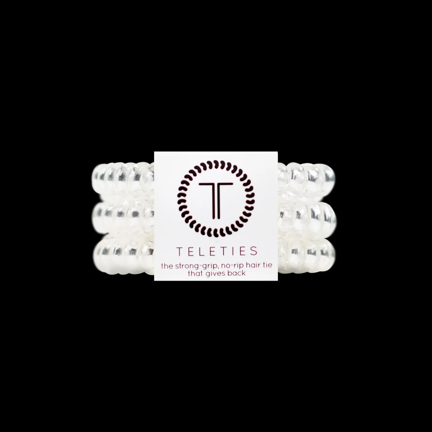 Crystal Clear Small Hair Ties