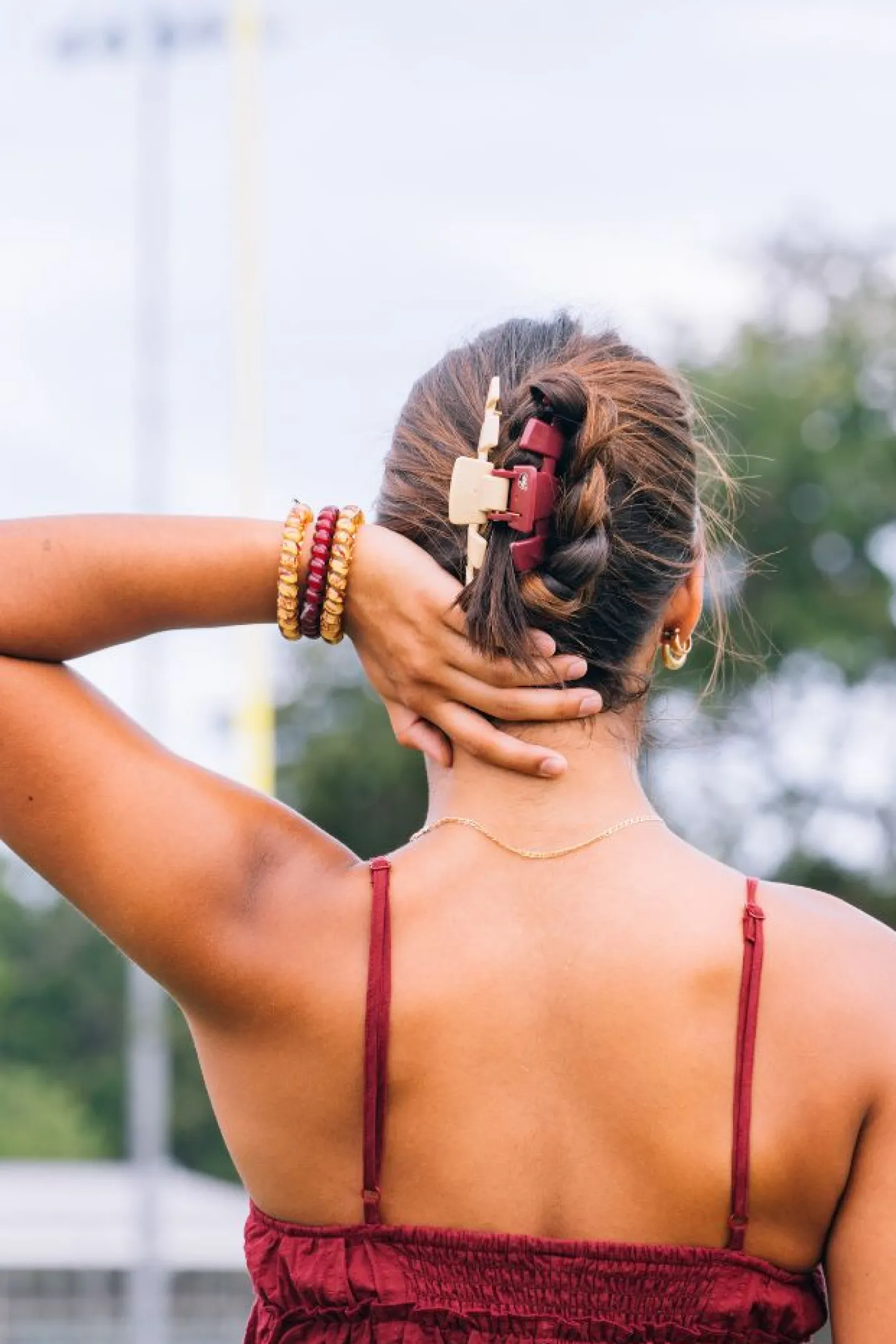 Florida State University Large Claw Hair Clip