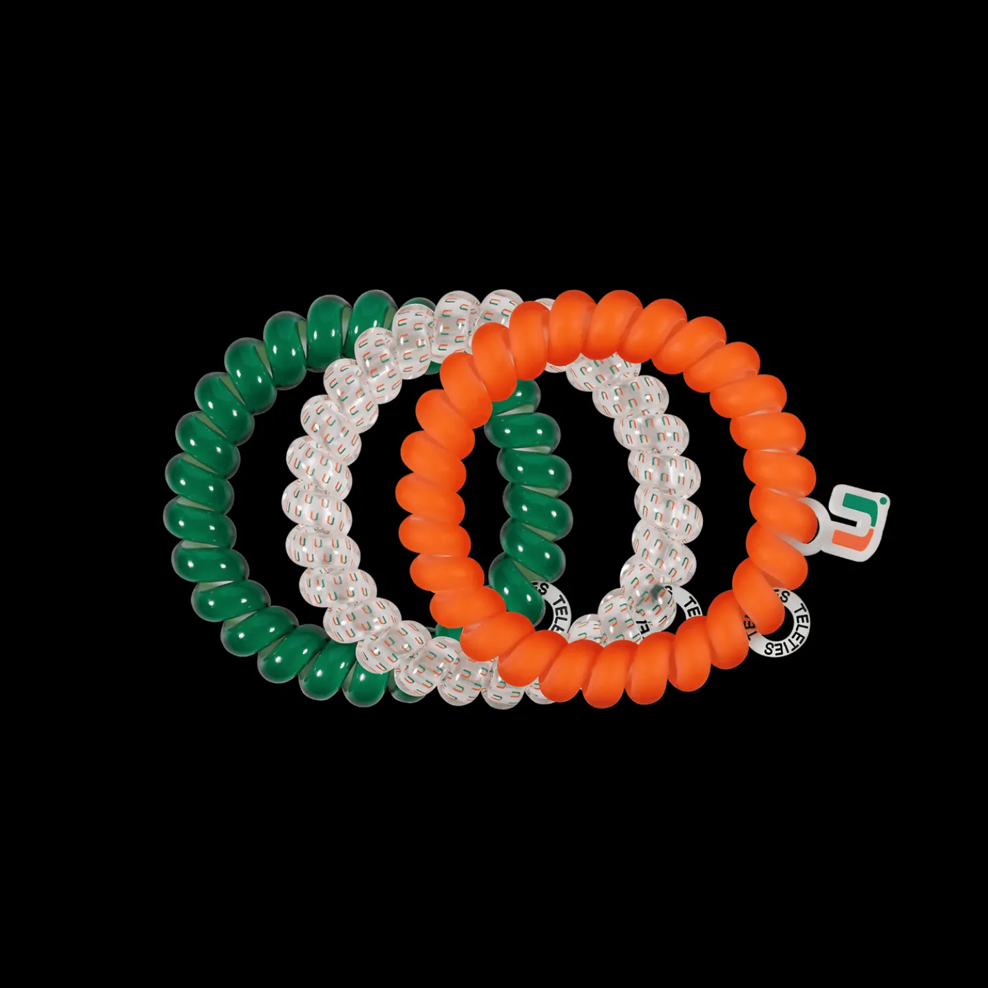 Go Canes! Large Hair Ties