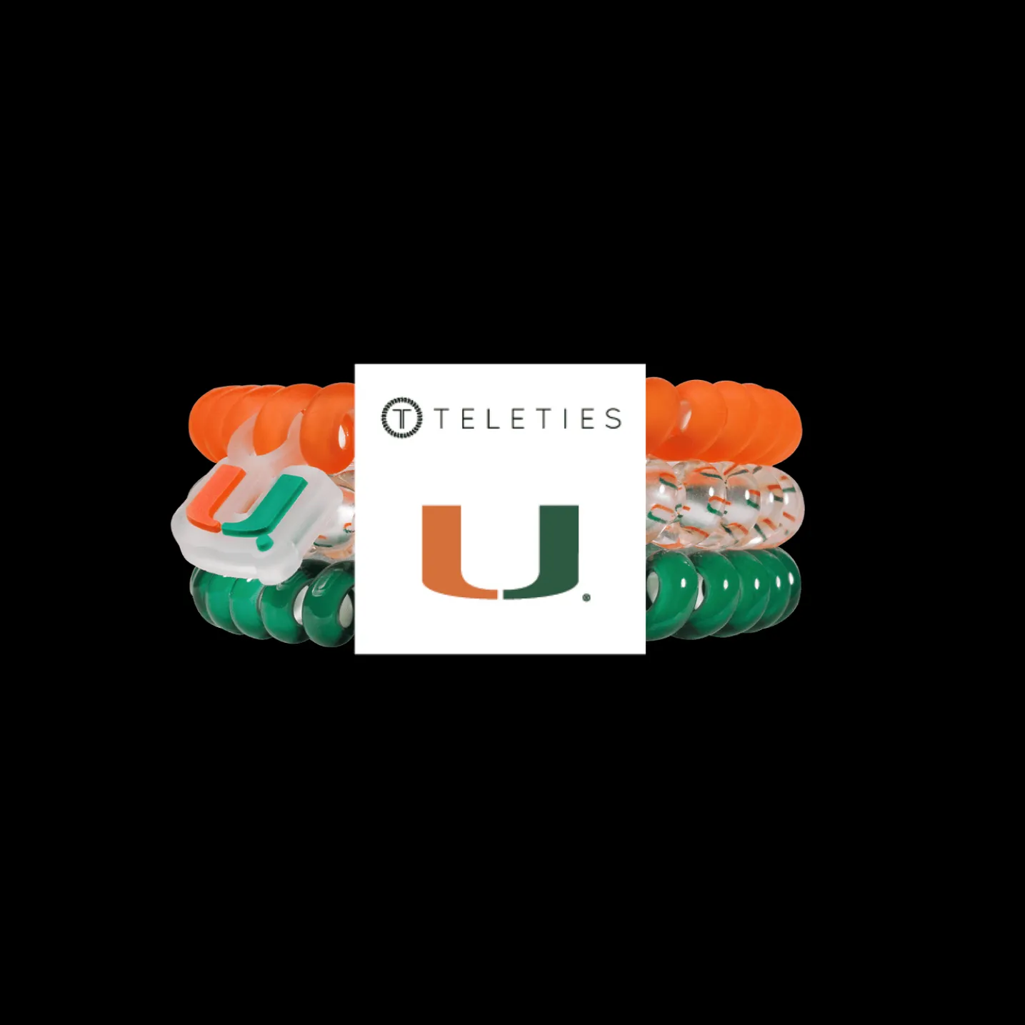 Go Canes! Small Hair Ties