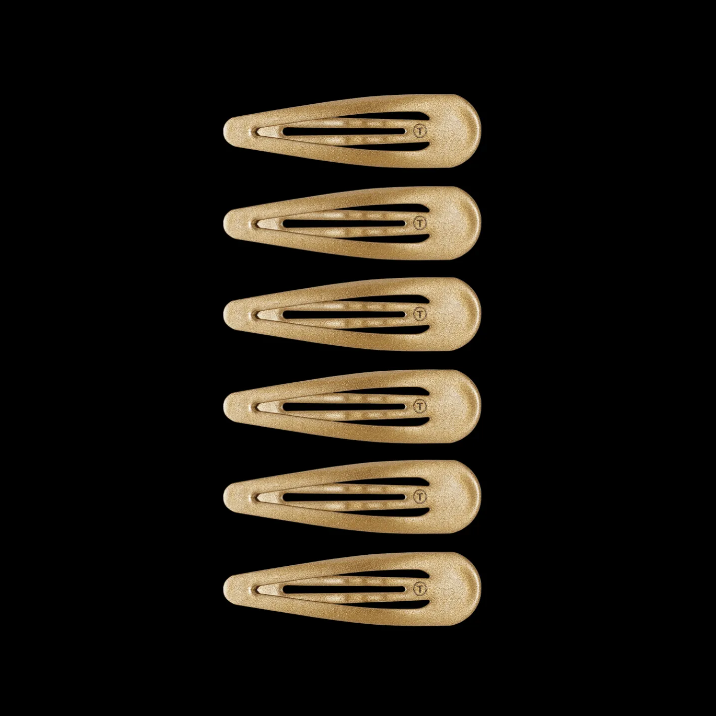 Gold Snap Clip (6Ct)