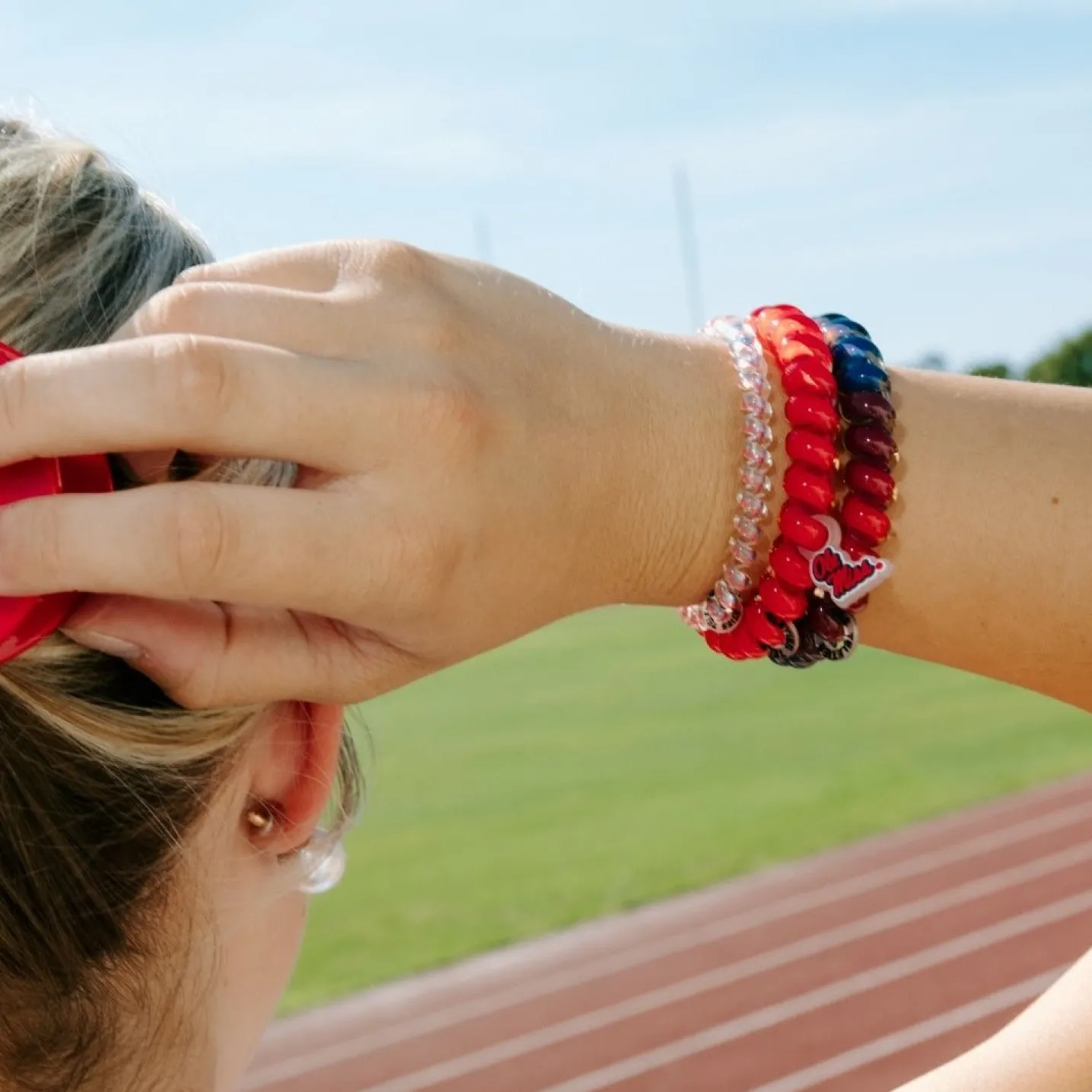 Hotty Toddy! Large Hair Ties
