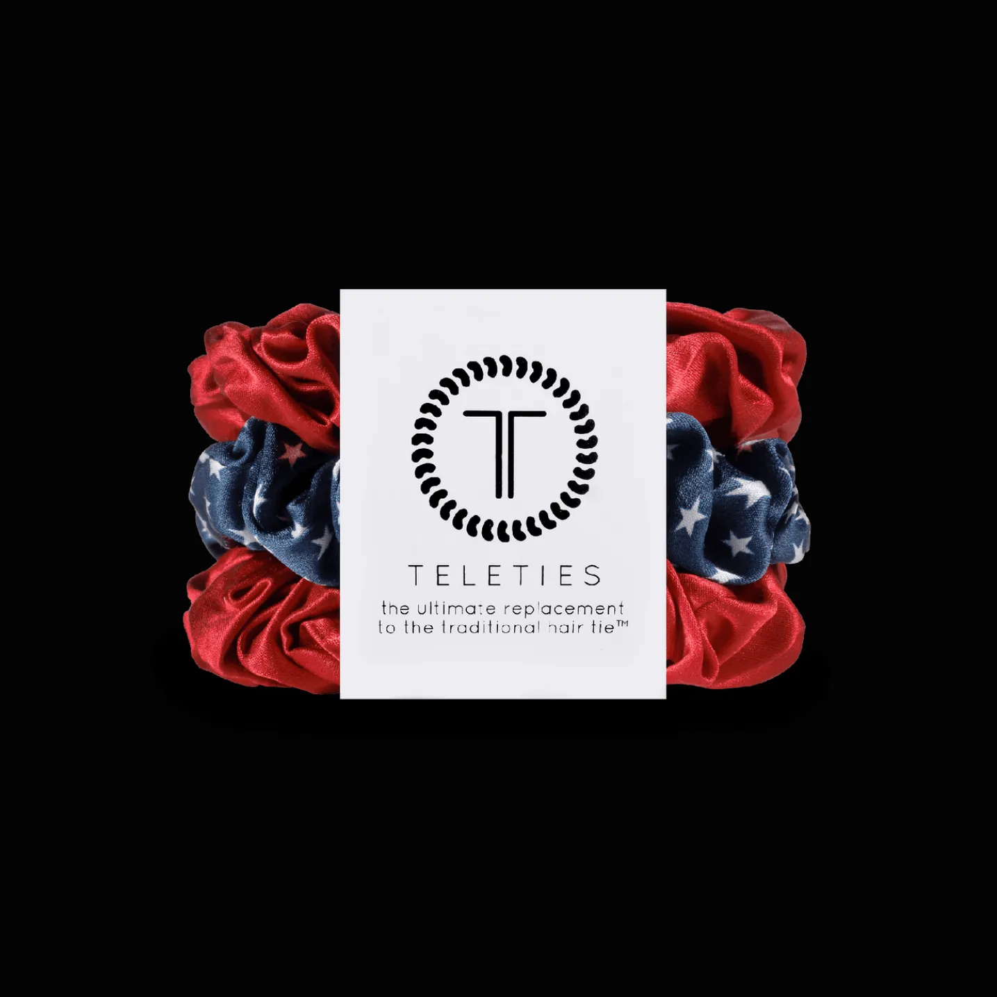 Independence Bae Large Silk Scrunchies