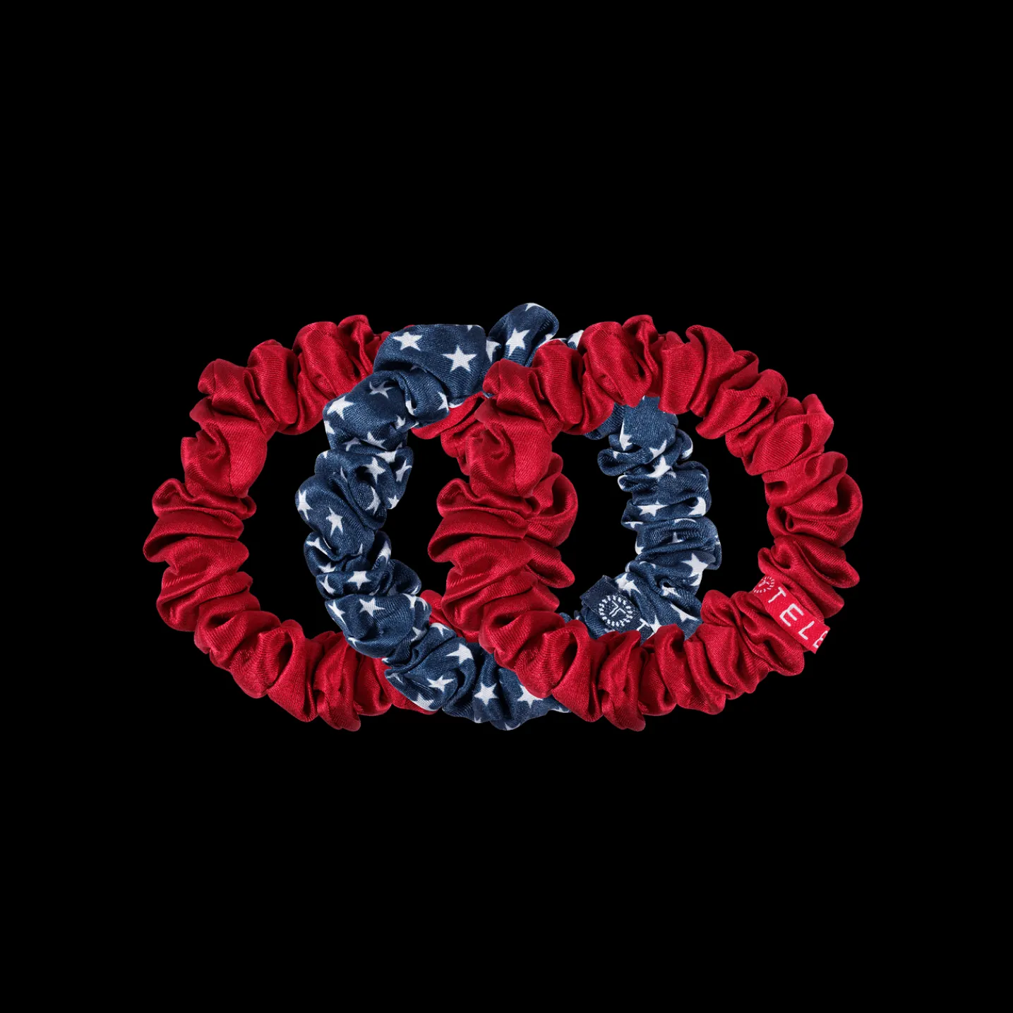 Independence Bae Small Silk Scrunchies