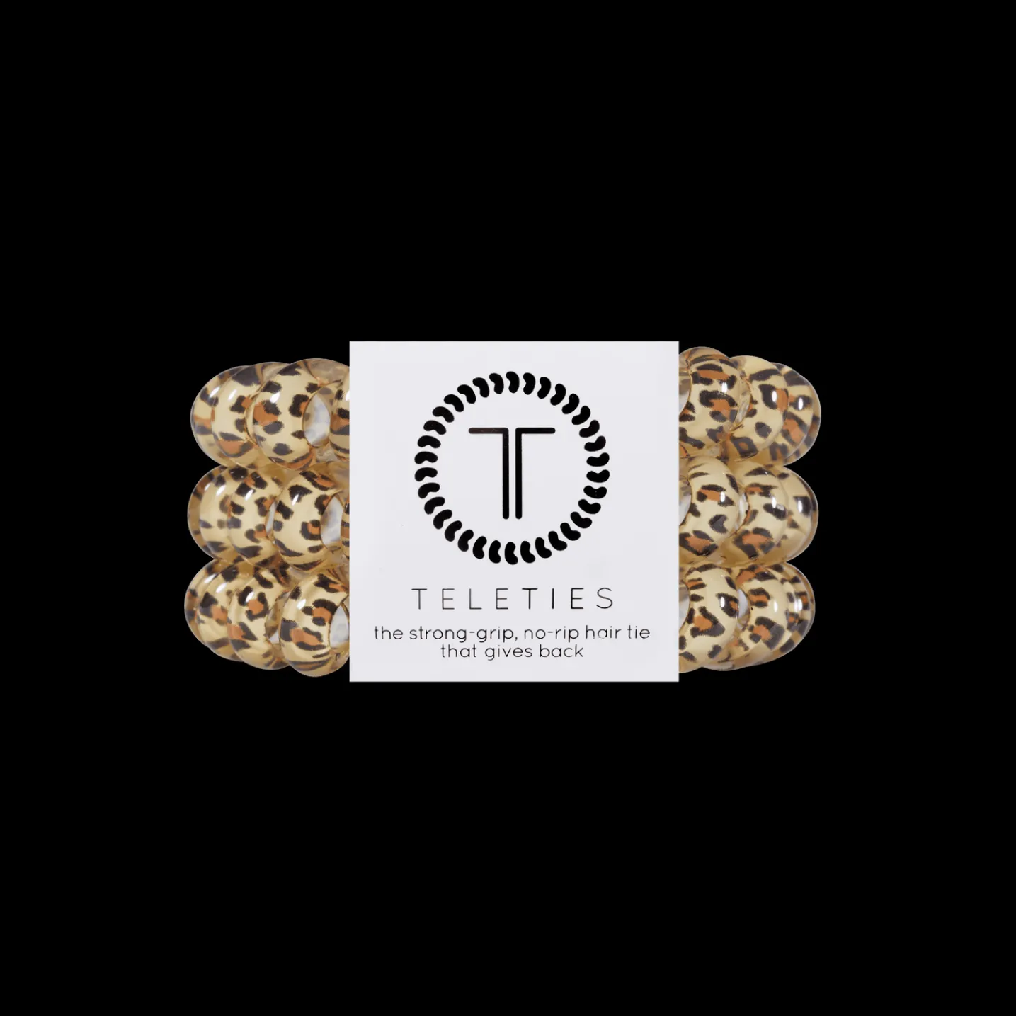 Leopard Large Hair Ties