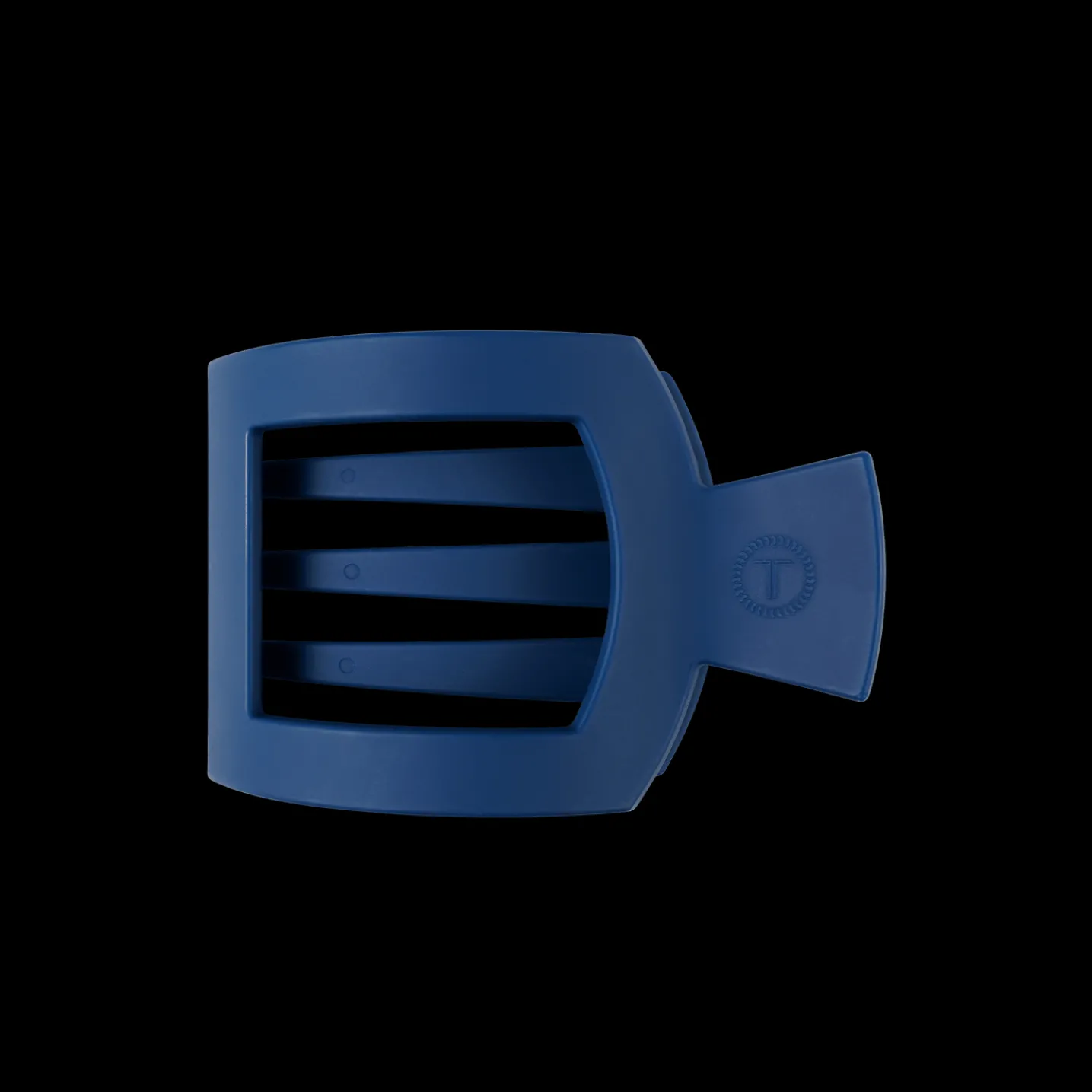 Midnight Rain Medium Flat Square Hair Clip