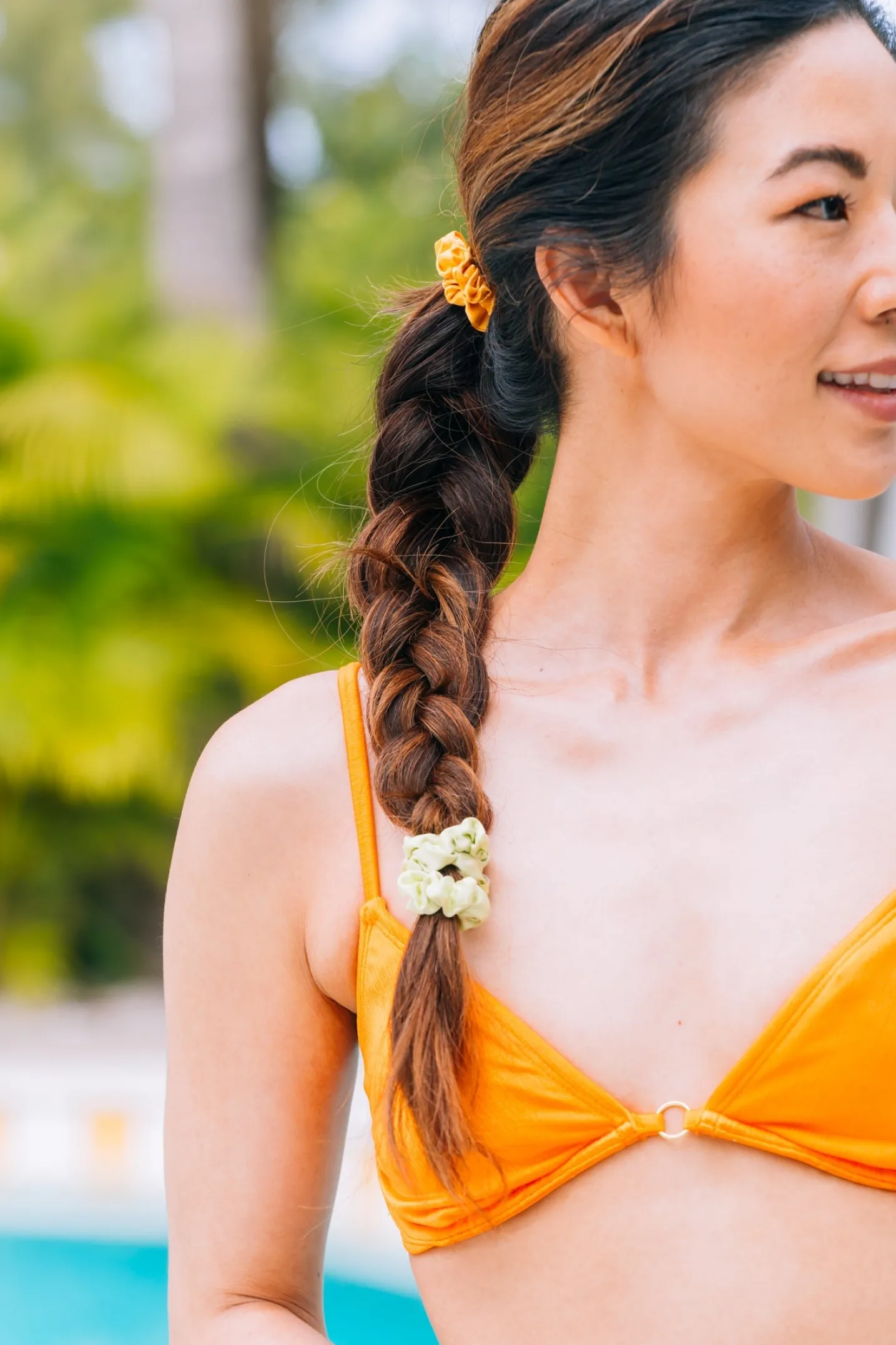 Mojito Mama Small Silk Scrunchies