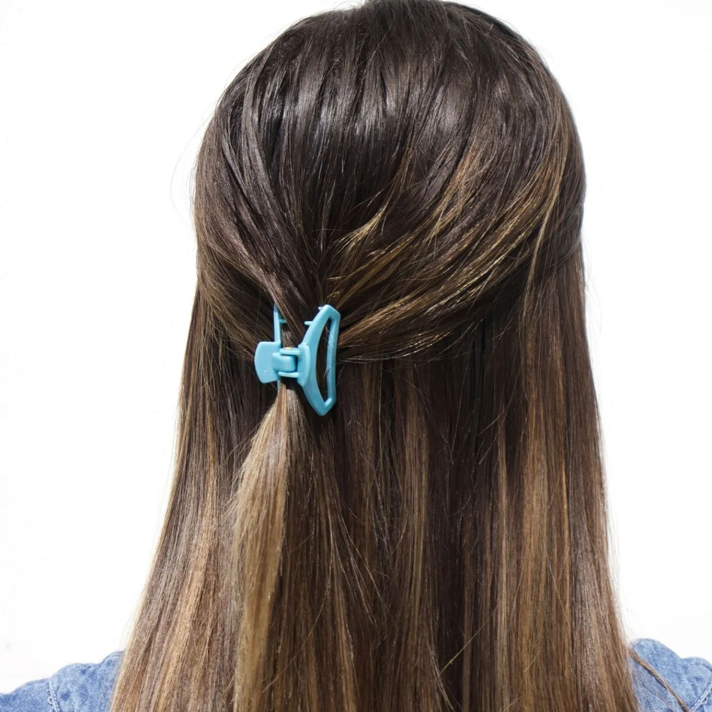 Open Summer Sky Tiny Hair Clip