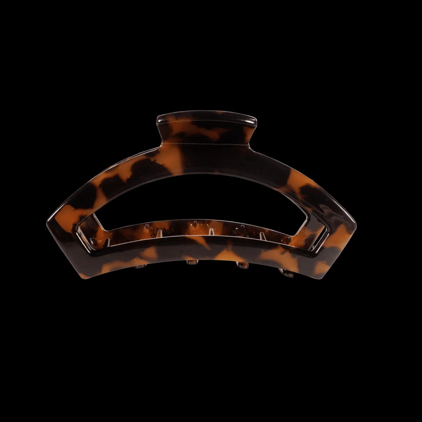 Open Tortoise Small Claw Hair Clip