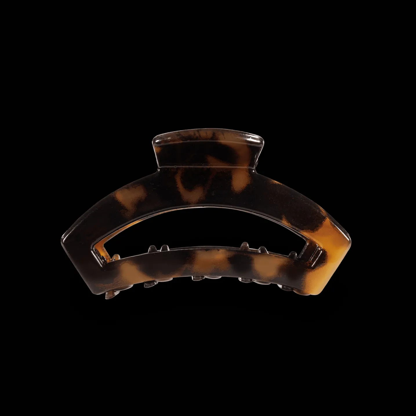 Open Tortoise Tiny Claw Hair Clip