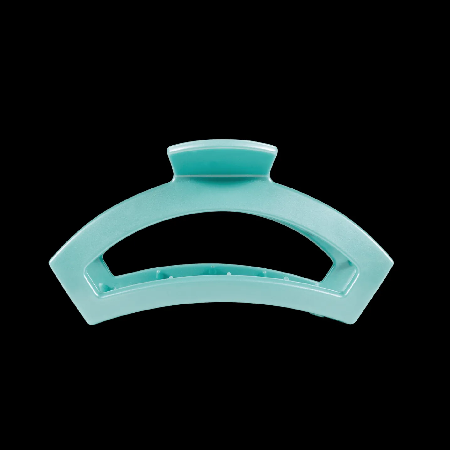 Open Totally Turquoise Small Claw Hair Clip
