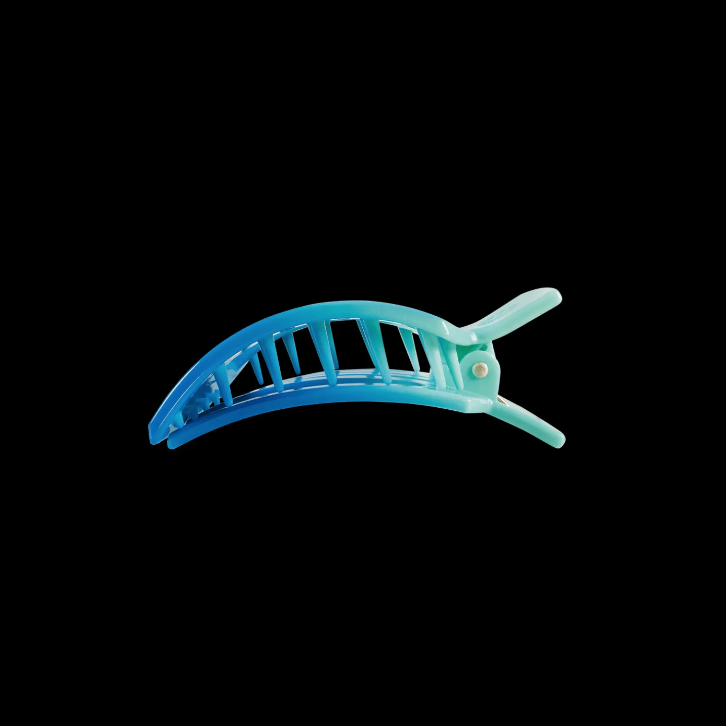 Poolside Small Flat Square Hair Clip