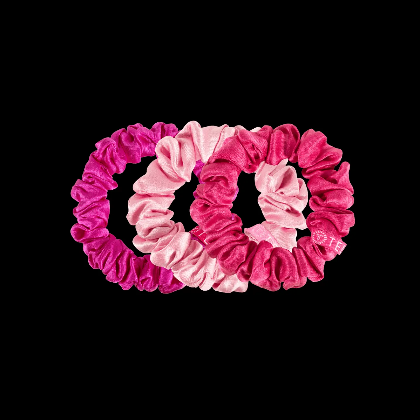 Rose All Day Small Silk Scrunchies