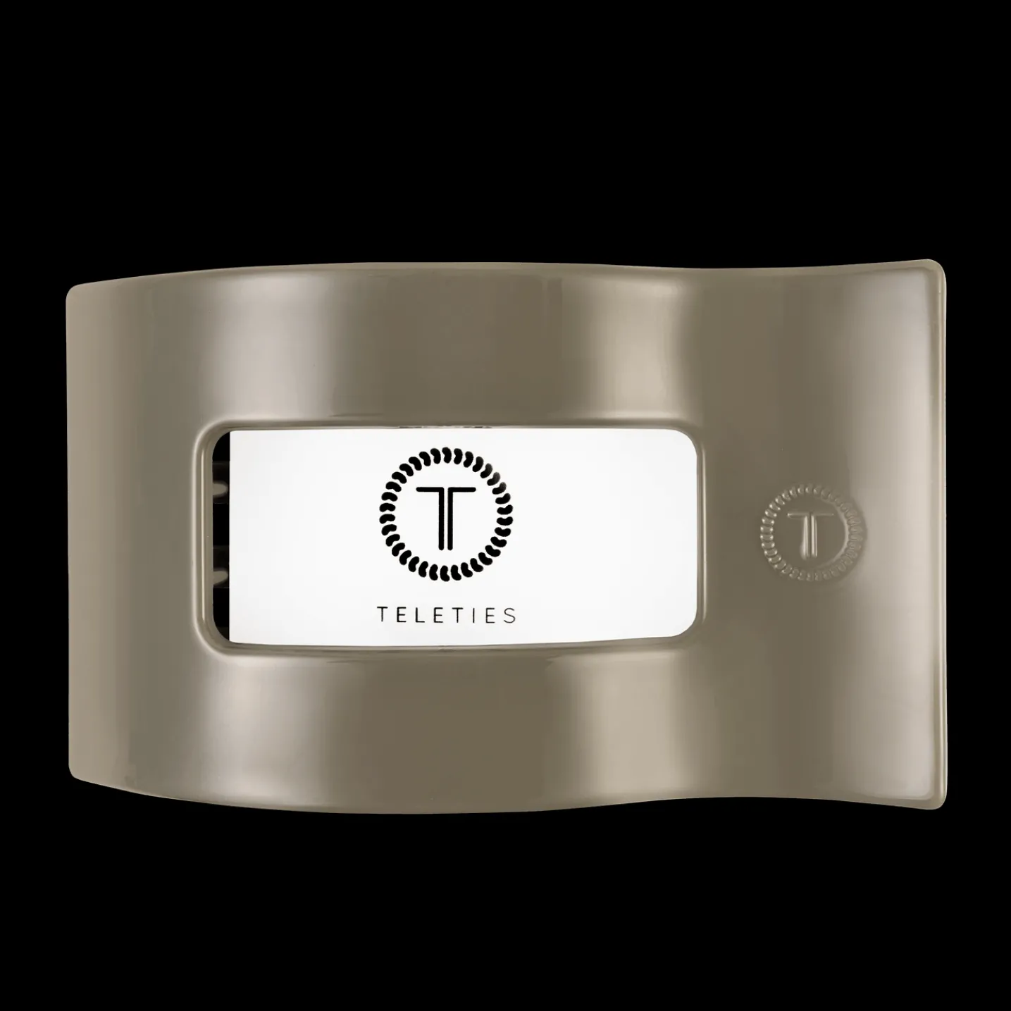 Sage it ain't so Large Flat Rectangle Hair Clip