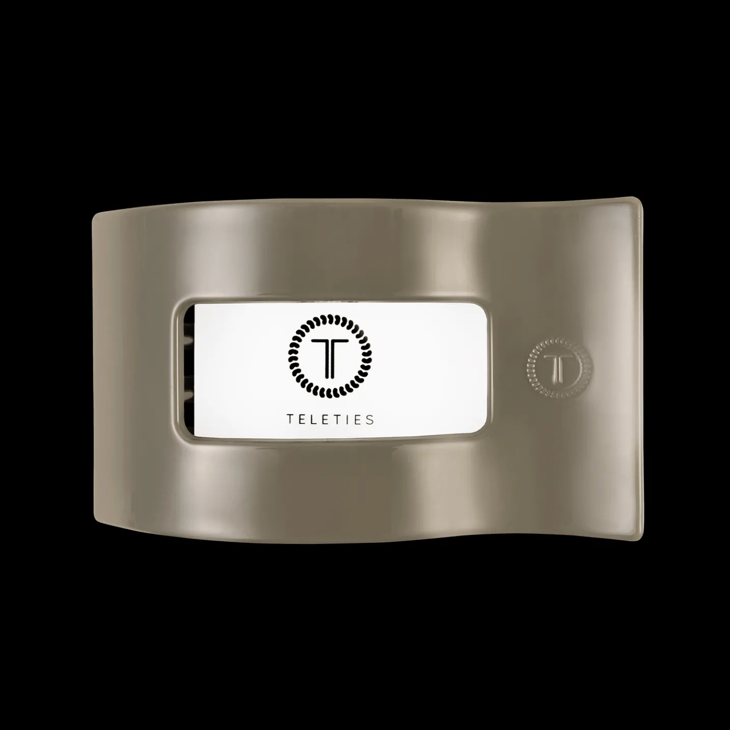 Sage it ain't so Medium Flat Rectangle Hair Clip