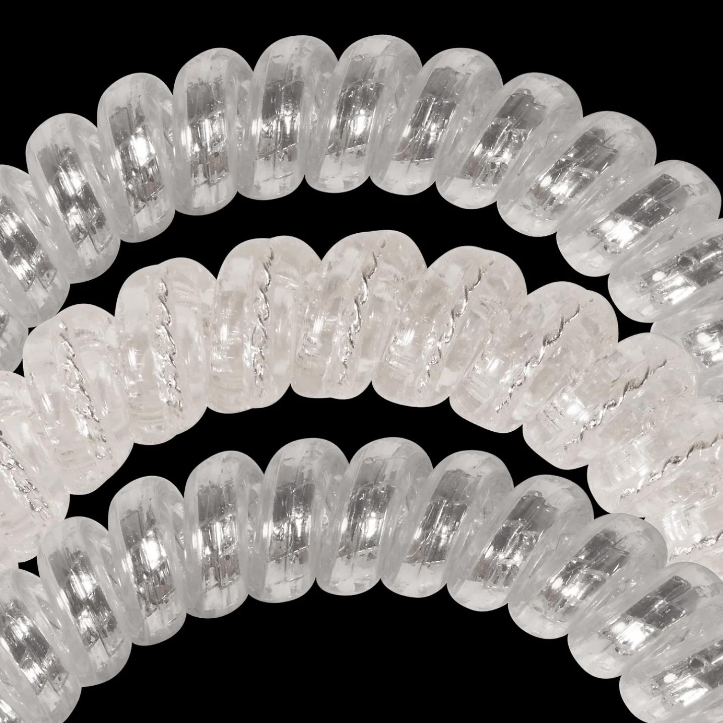 Silver Slay Small Hair Ties