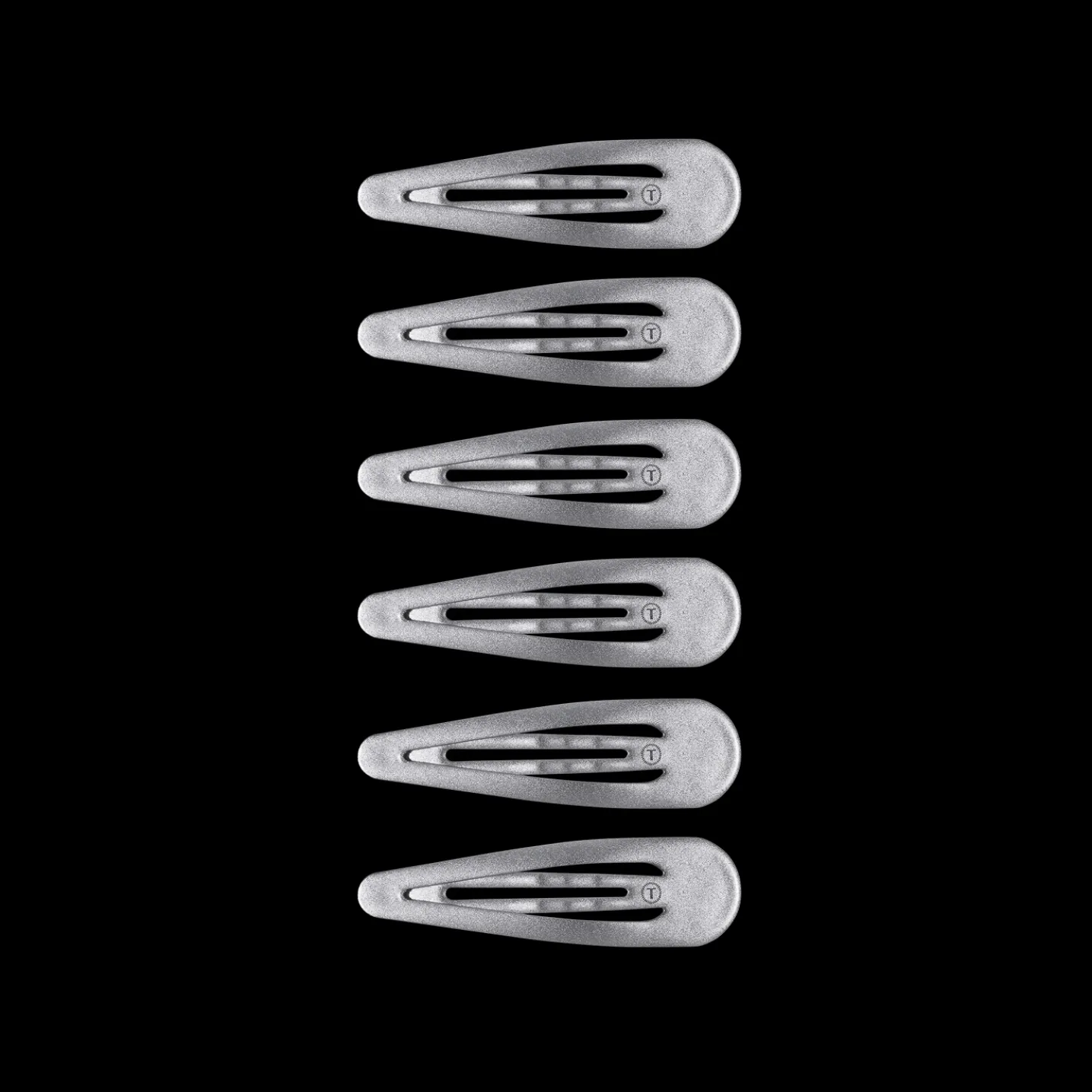 Silver Snap Clip (6Ct)