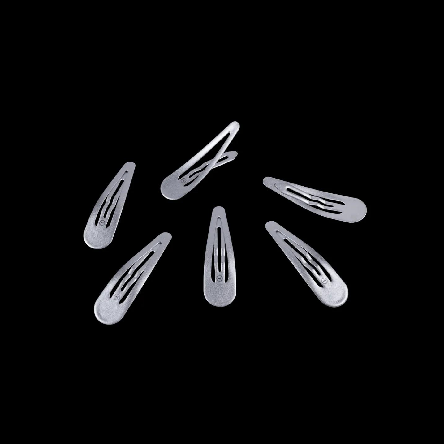 Silver Snap Clip (6Ct)