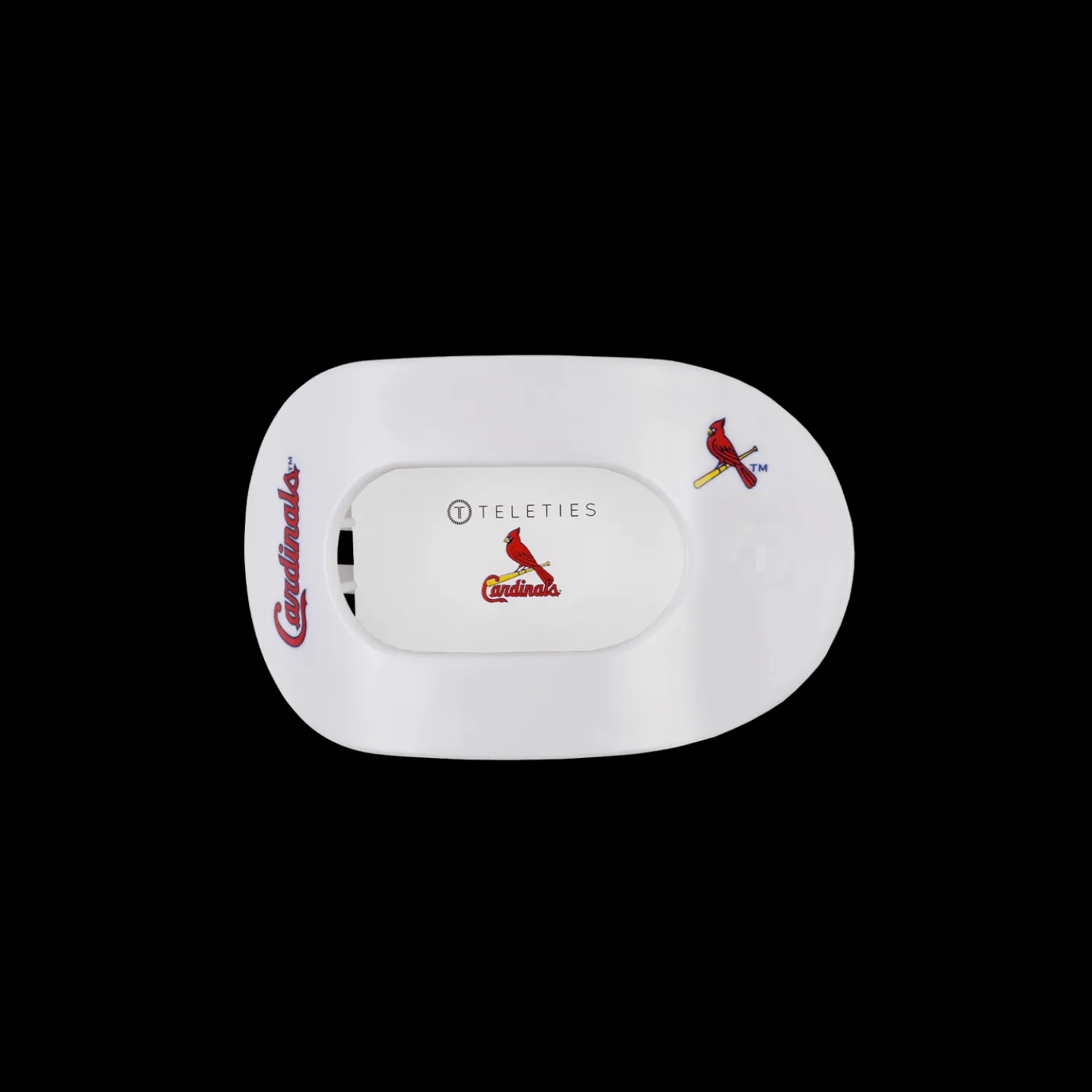 St. Louis Cardinals Small Flat Round Hair Clip