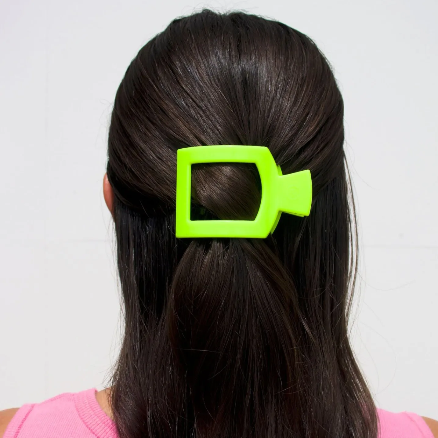 Summer Brights Small Flat Square Hair Clip