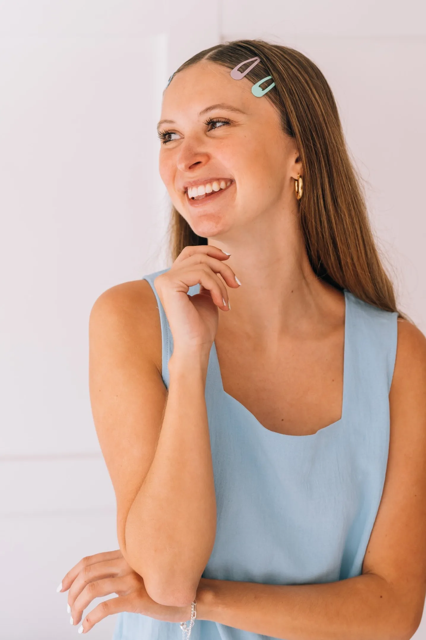 Totally Turquoise Snap Clip (6Ct)