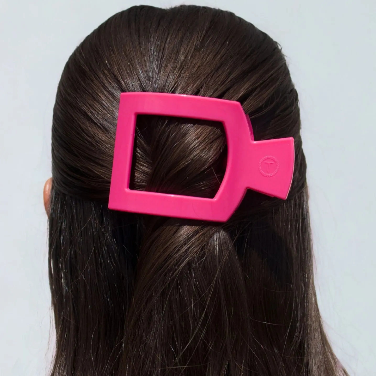 Tropical Punch Medium Flat Square Hair Clip