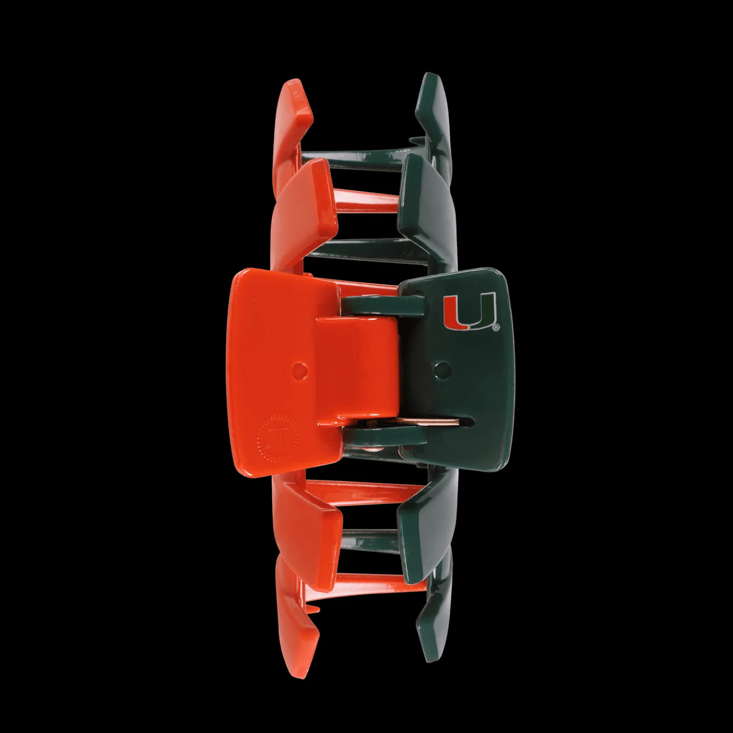 University of Miami Medium Claw Hair Clip