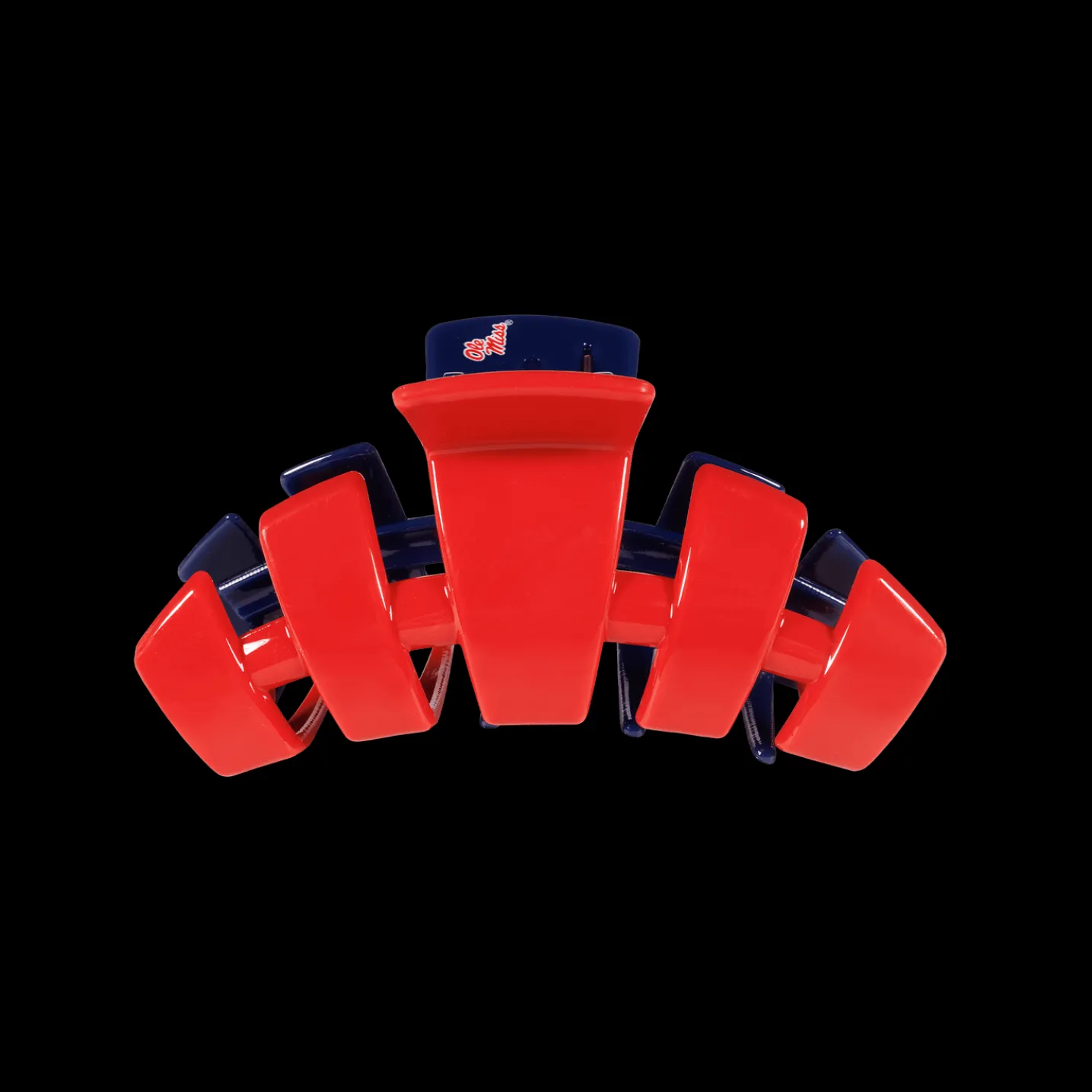 University of Mississippi Medium Claw Hair Clip