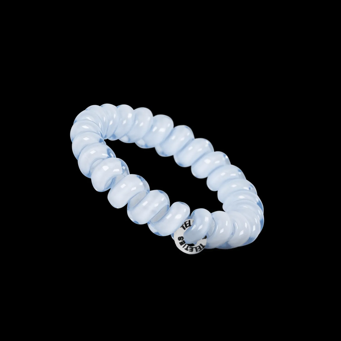 Washed Denim Large Hair Ties