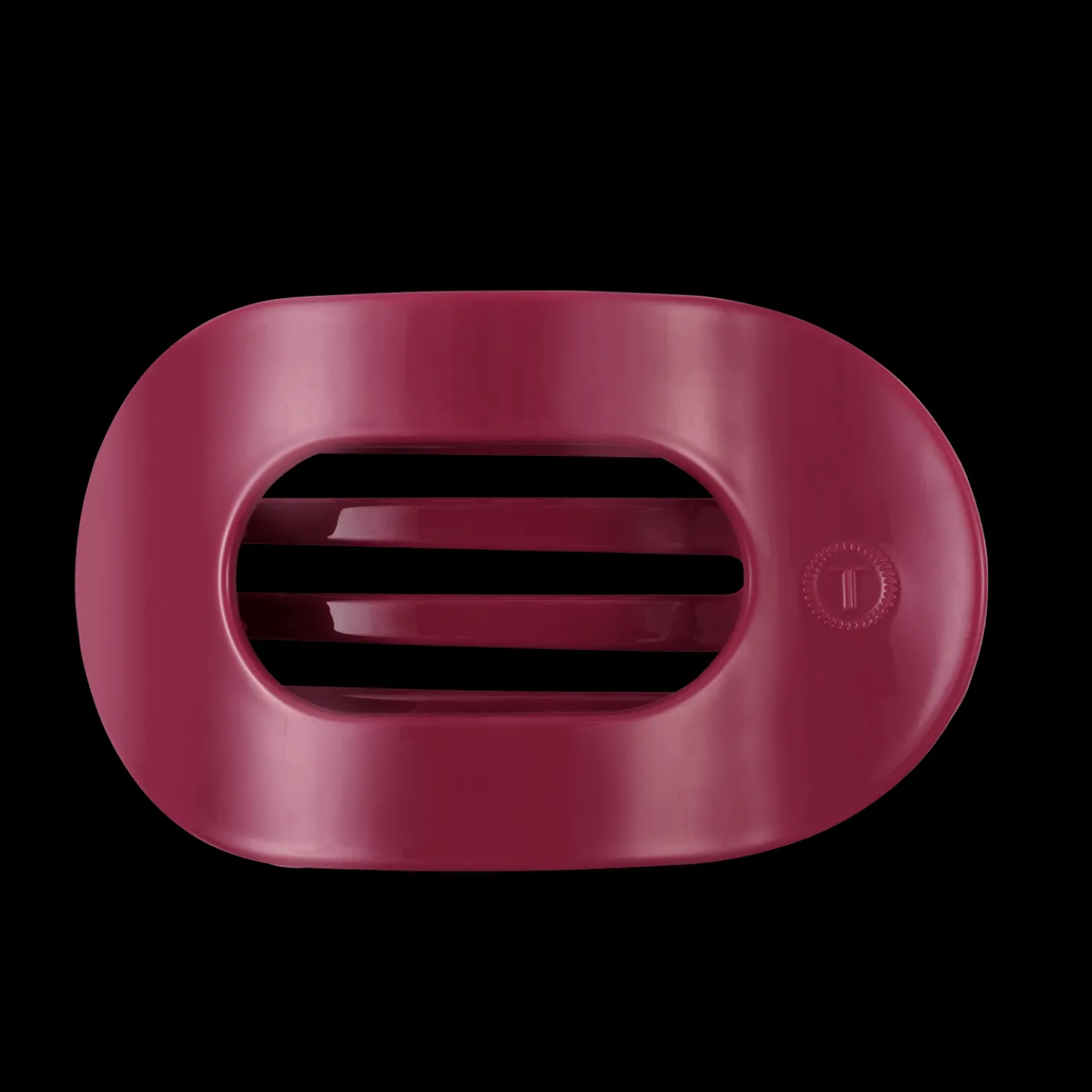 Wild Side Large Flat Round Hair Clip