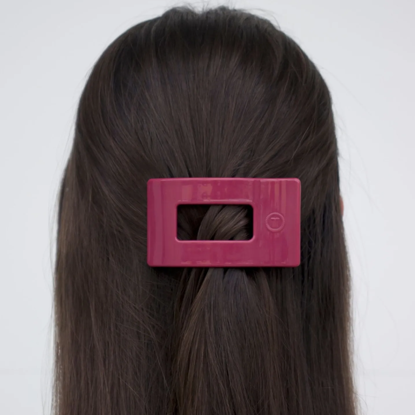 Wild Side Small Flat Rectangle Hair Clip