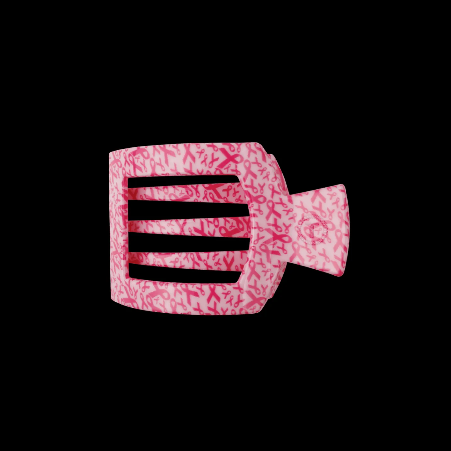 Wrapped In Ribbons Small Flat Square Hair Clip